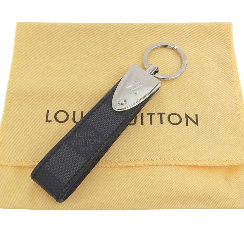 Louis Vuitton Damier Graphite Keyring